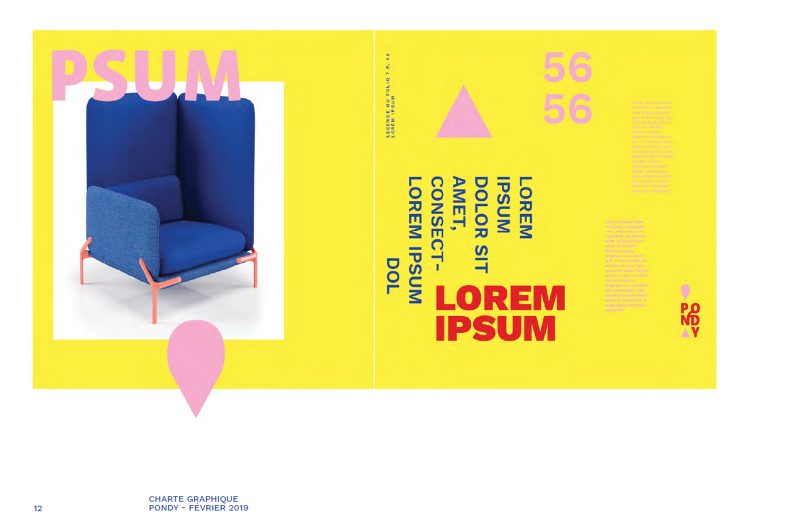 Identité de marque et web design Pondy studio